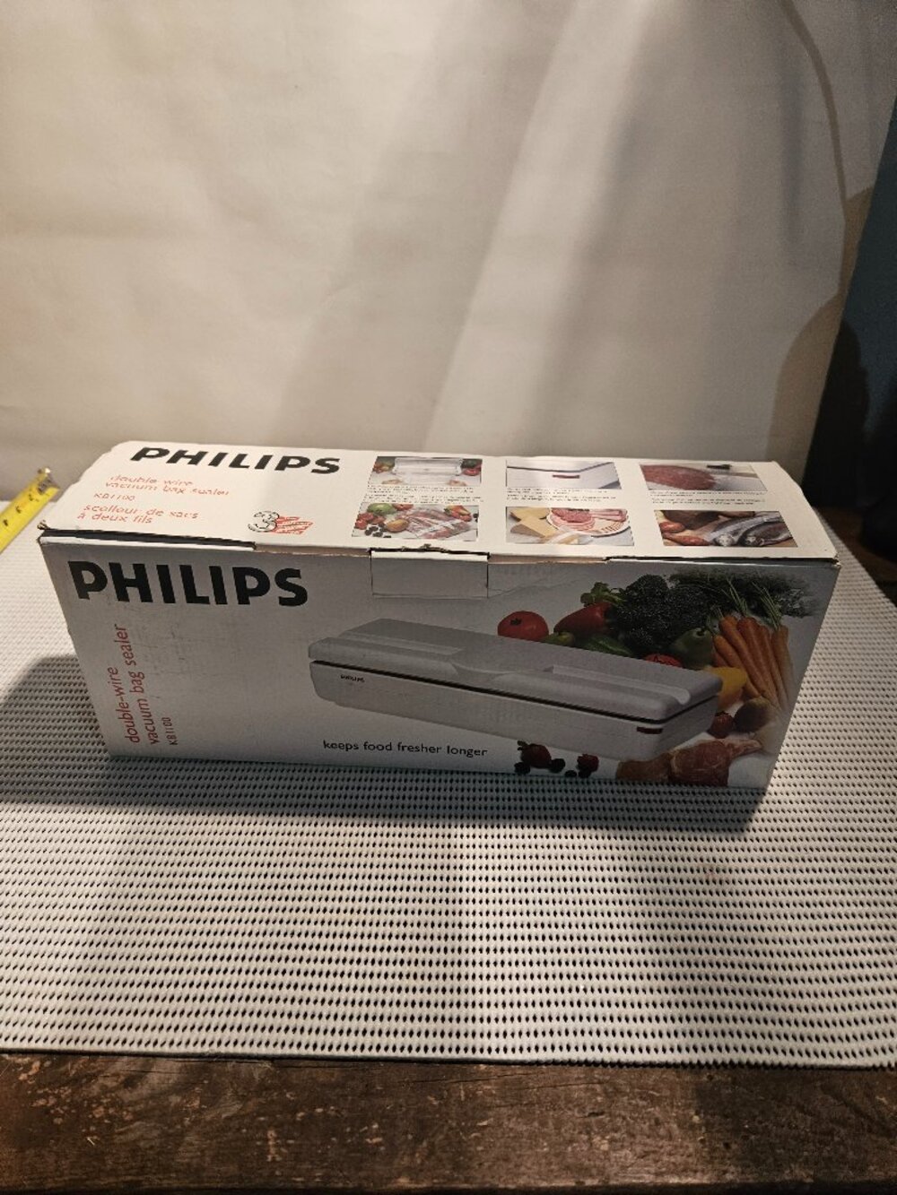 Philips Double-Wire Vacuum Bag Sealer, new in box   G11
